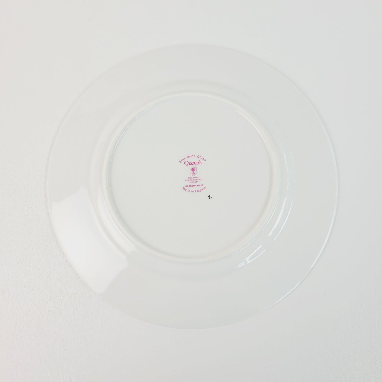 Queen's Hookers Fruit Plum Salad Plate Set of 2, Made in England