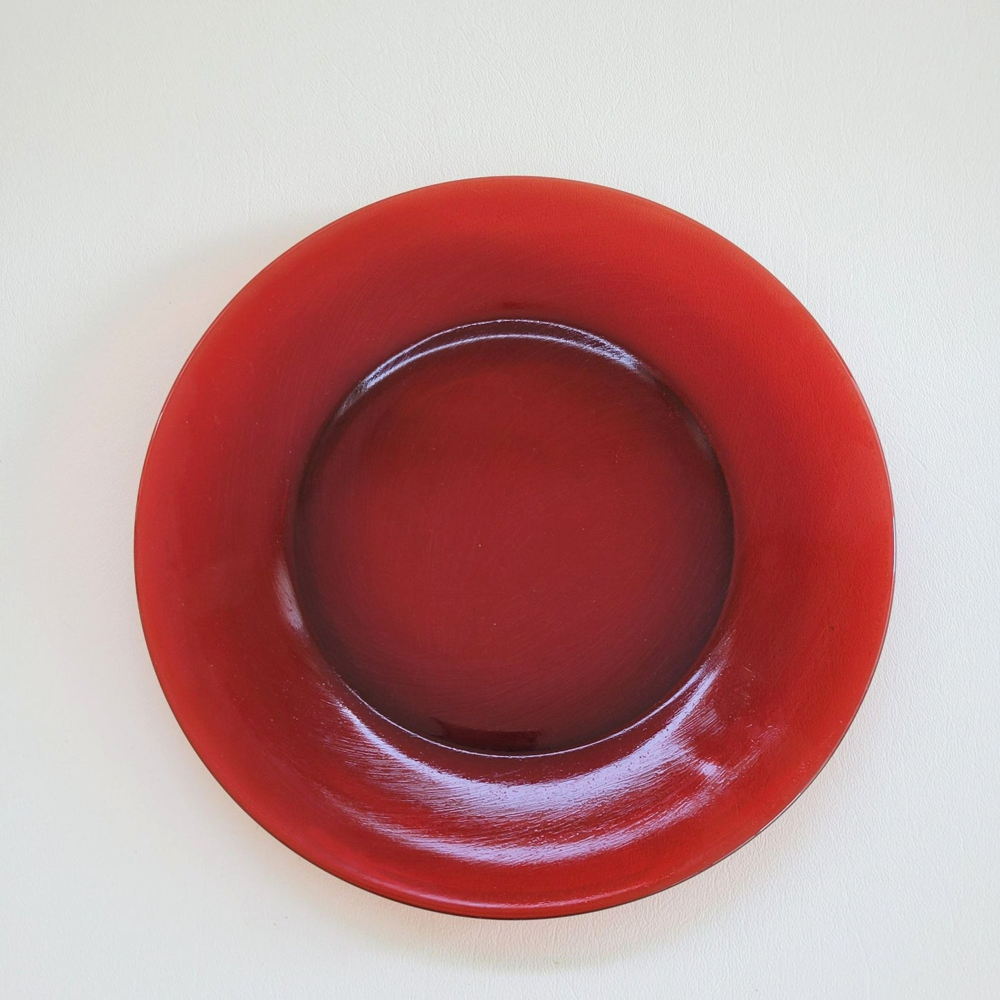 Anchor Hocking Royal Ruby Glass Dinner Plate SET of 2, USA Made