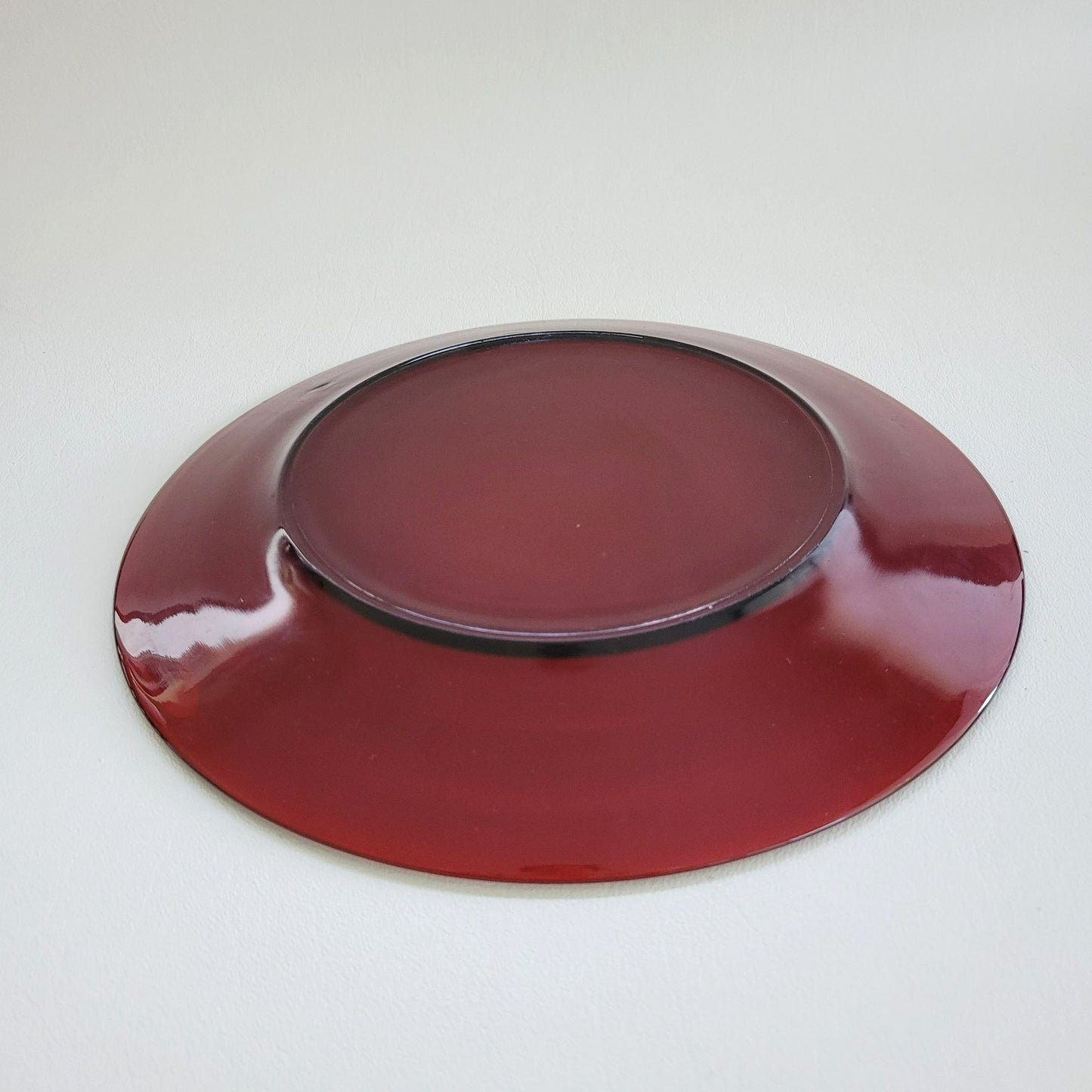 Anchor Hocking Royal Ruby Glass Dinner Plate SET of 2, USA Made