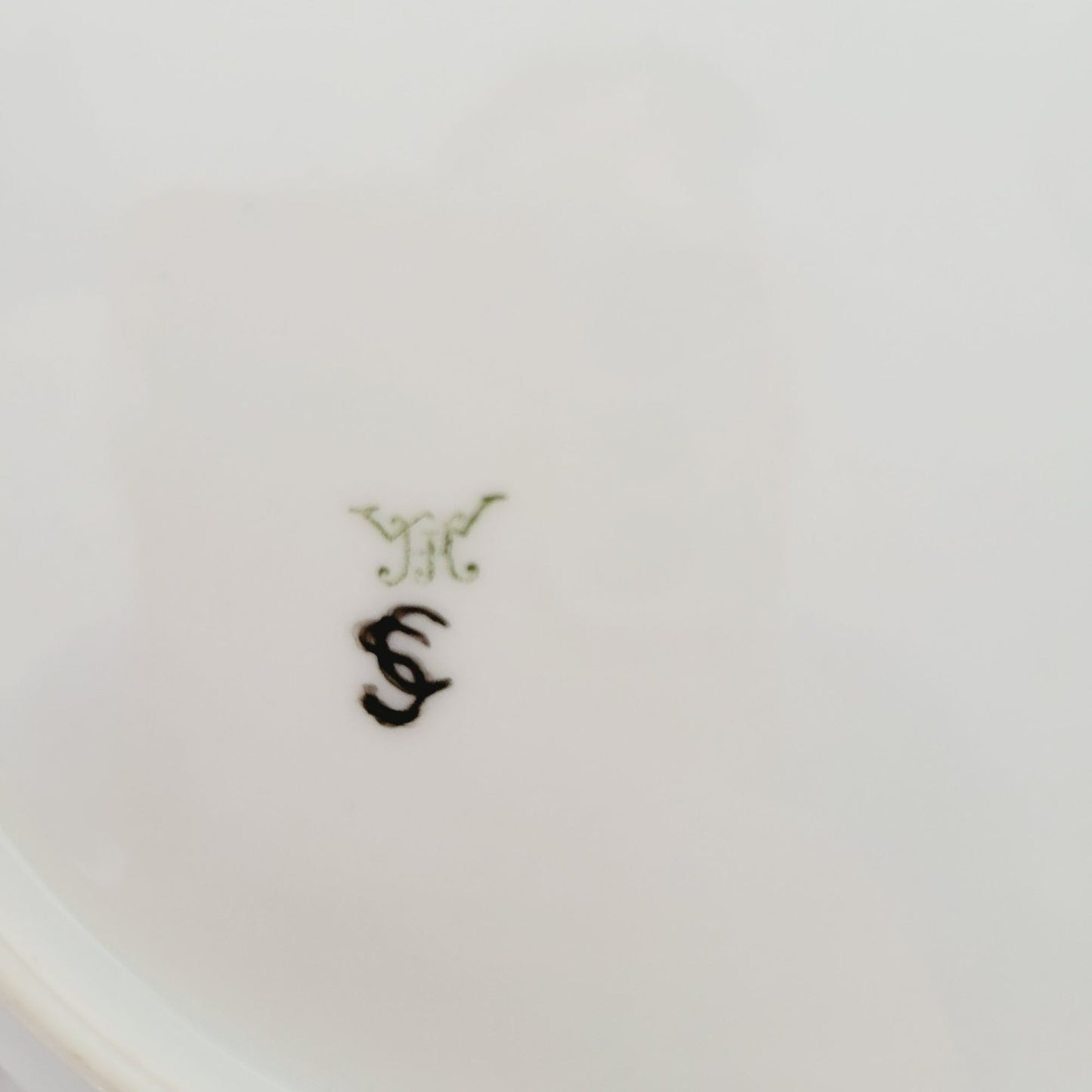 Antique Johann Haviland Waldershof Appetizer Plate, RARE, c.1907-24 Germany