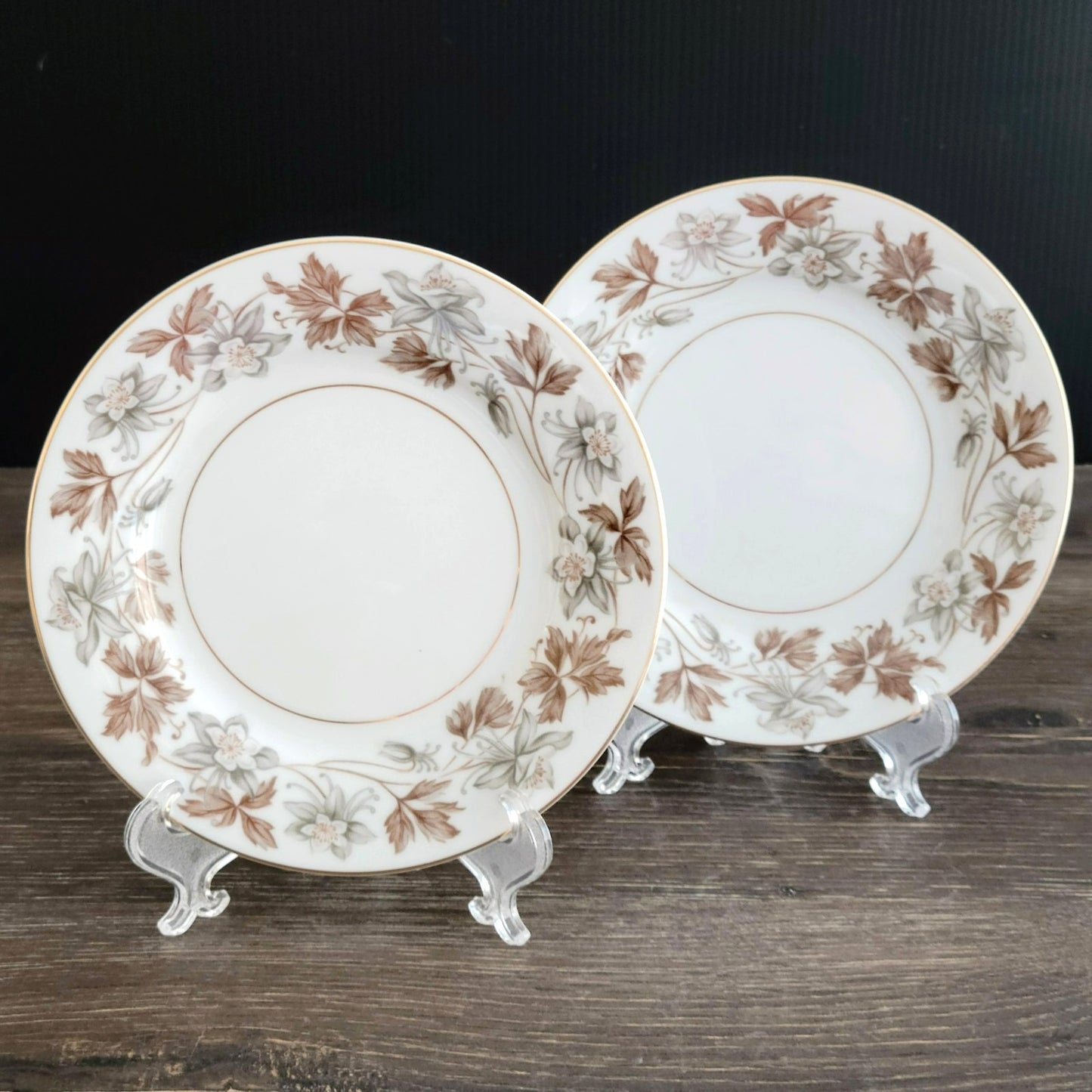 Noritake Allison Bread Plate Set of 2, c.1950s Japan