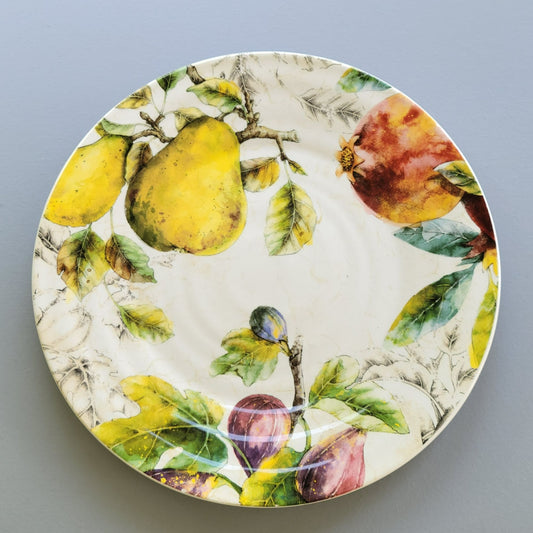 Pier 1 Verona Autumn Fruits Dinner Plate