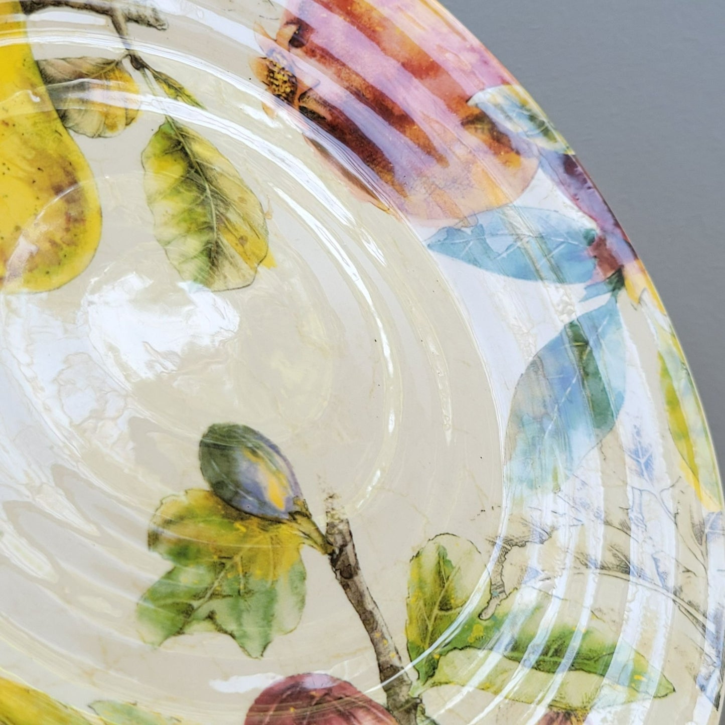 Pier 1 Verona Autumn Fruits Dinner Plate