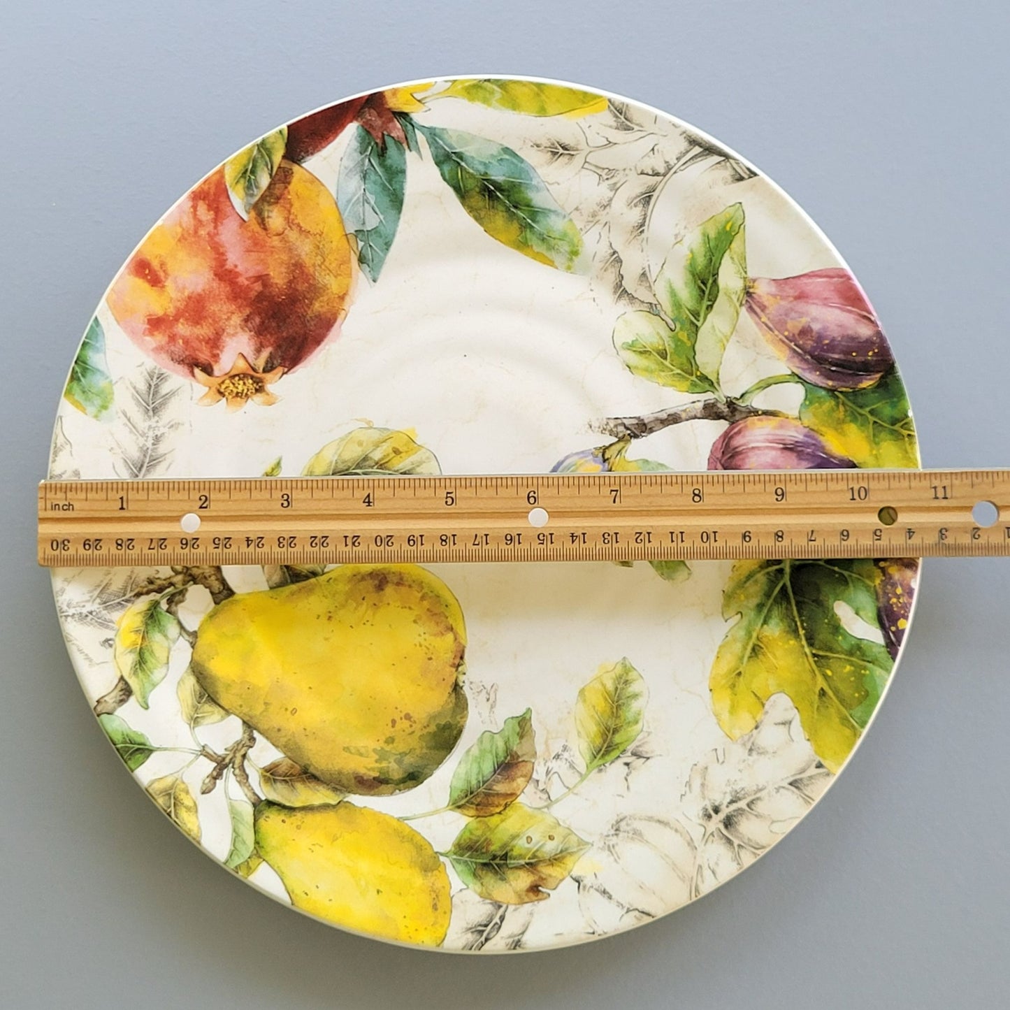 Pier 1 Verona Autumn Fruits Dinner Plate