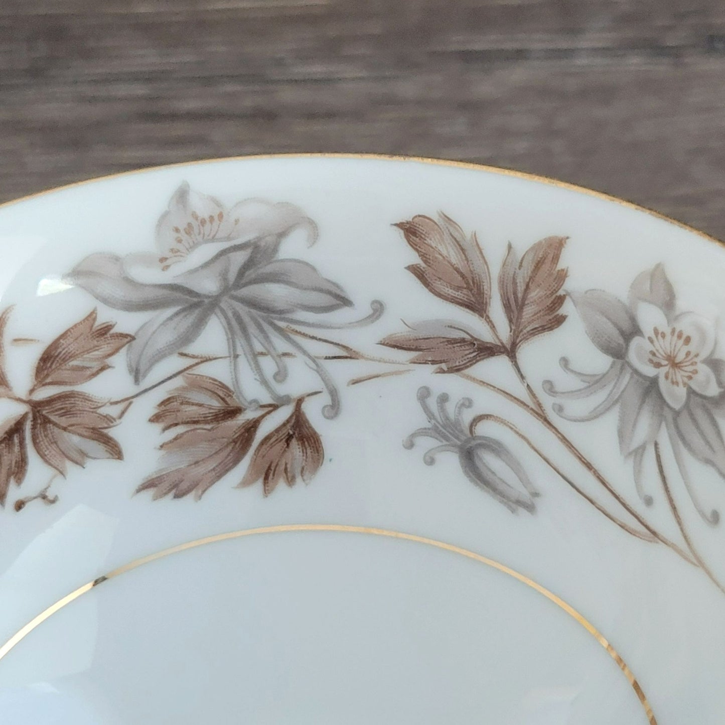 Noritake Allison Teacup & Saucer, 2 Sets, c.1950s Japan