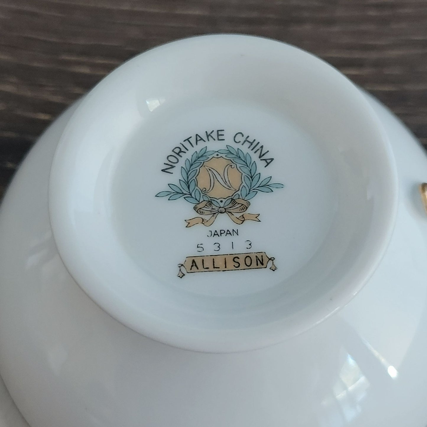 Noritake Allison Teacup & Saucer, 2 Sets, c.1950s Japan