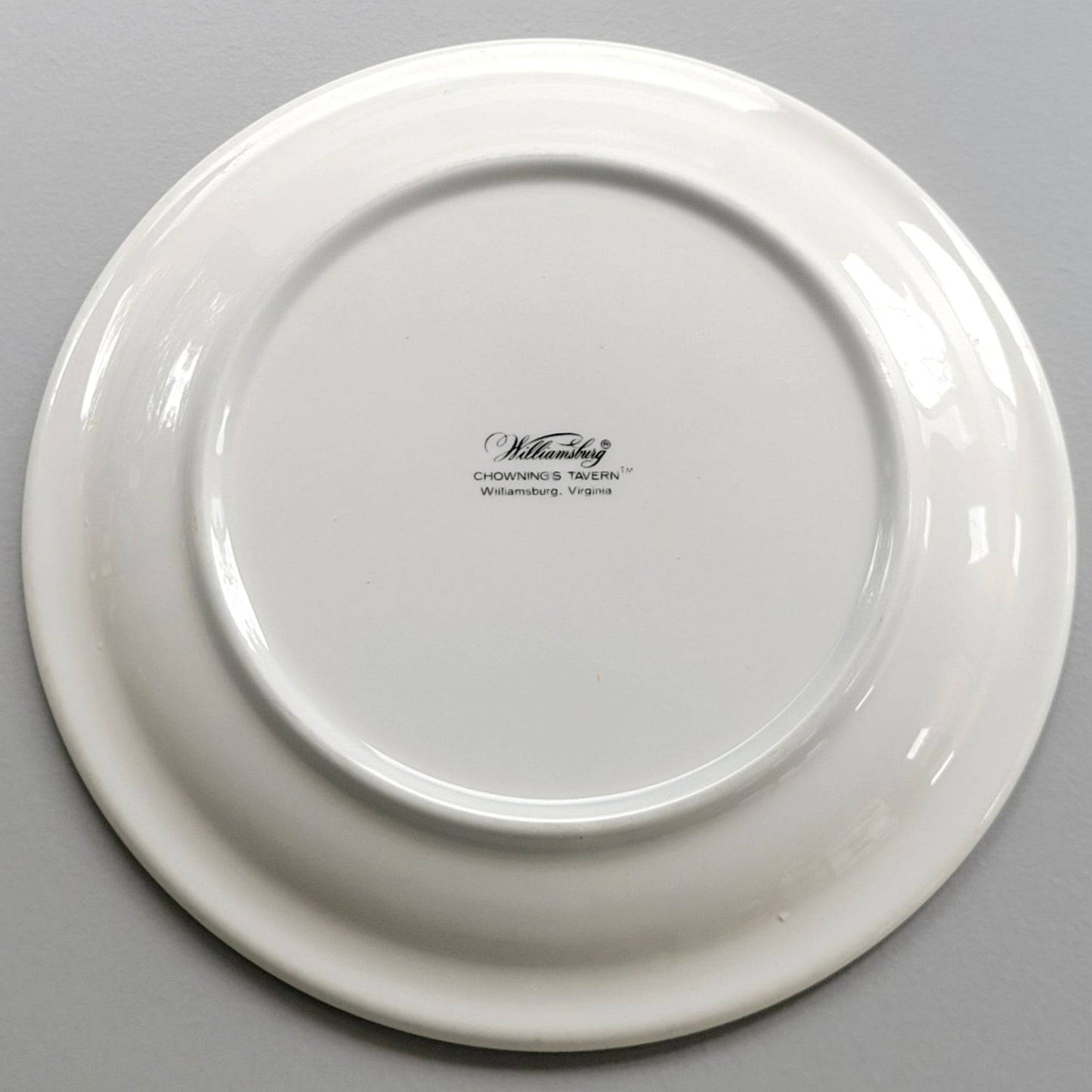 Homer Laughlin Chowning's Tavern Dinner Plate, Peacock Design, Restaurant Ware, USA Made