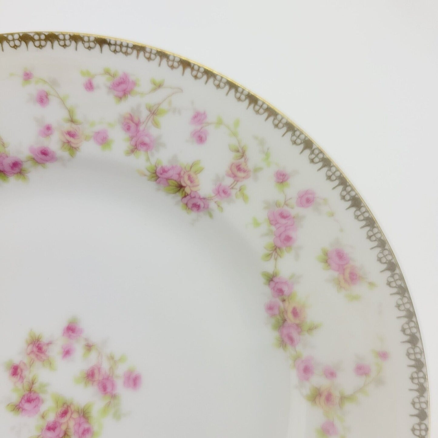 AP Austria Bridal Rose Tapestry Salad Plate, Set of 2