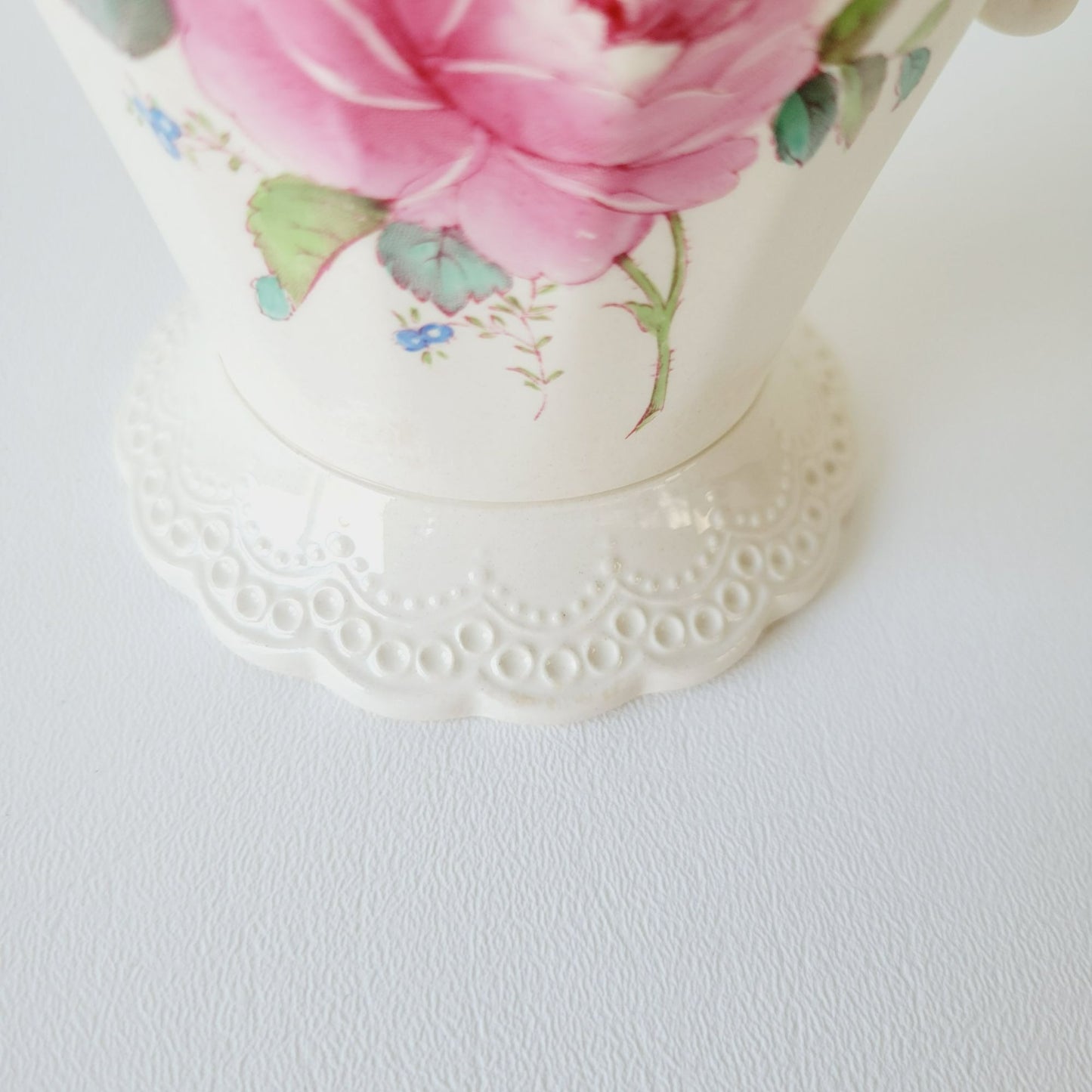 Spode's Jewel Billingsley Rose Coffee Pot, Made in England