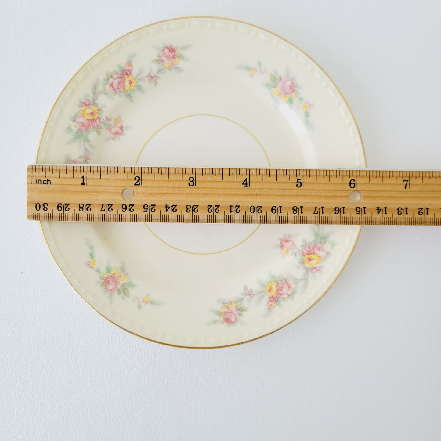 Homer Laughlin Georgian Bread Plate, Set of 2, c.1952 USA