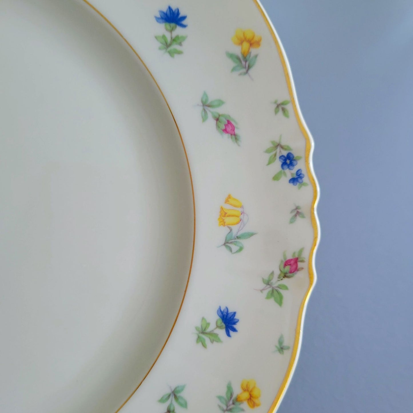 Syracuse Suzanne Dinner Plate Set of 2, c.1950-70s USA