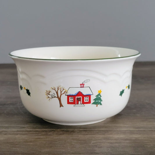 Pfaltzgraff Snow Village All Purpose Bowl, c.1990s