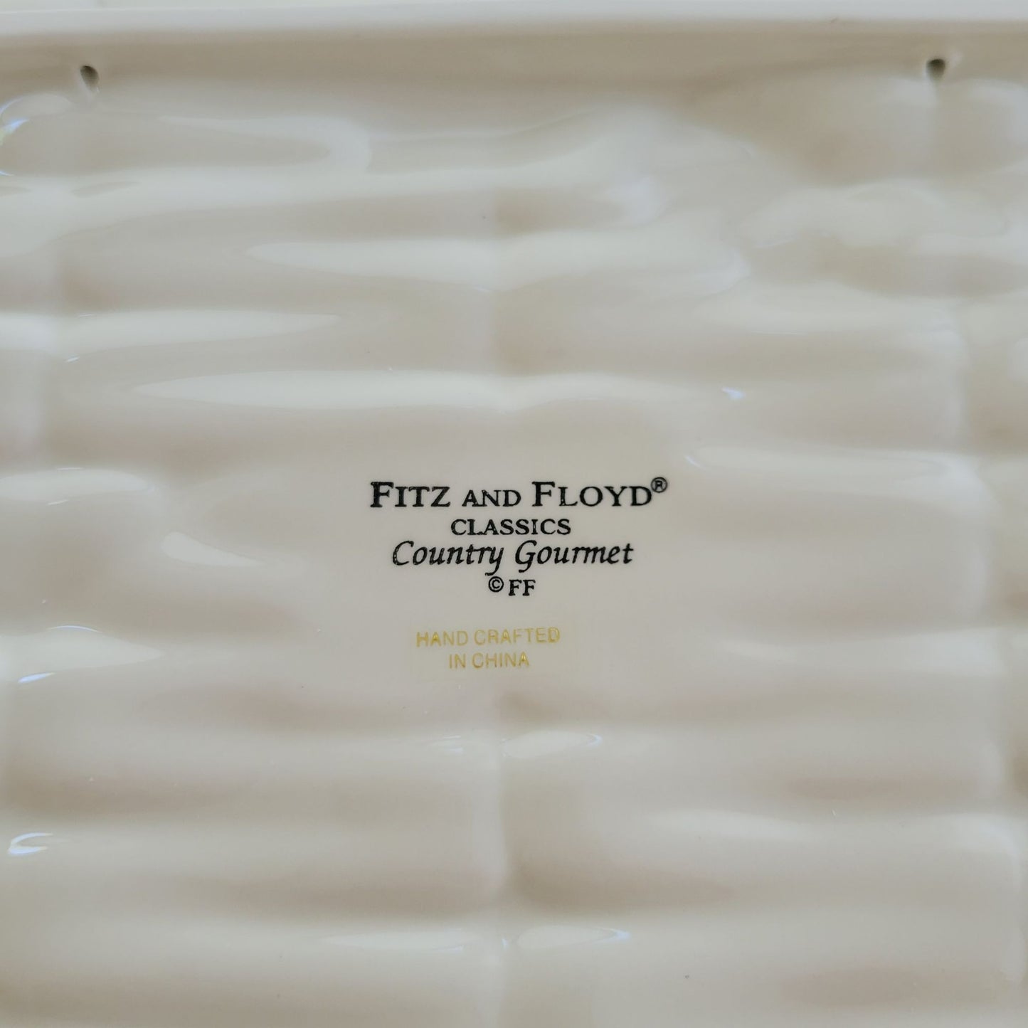 Fitz & Floyd Country Gourmet 20" Serving Platter