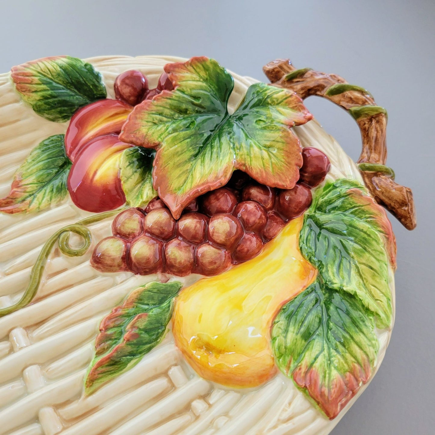 Fitz & Floyd Country Gourmet 20" Serving Platter