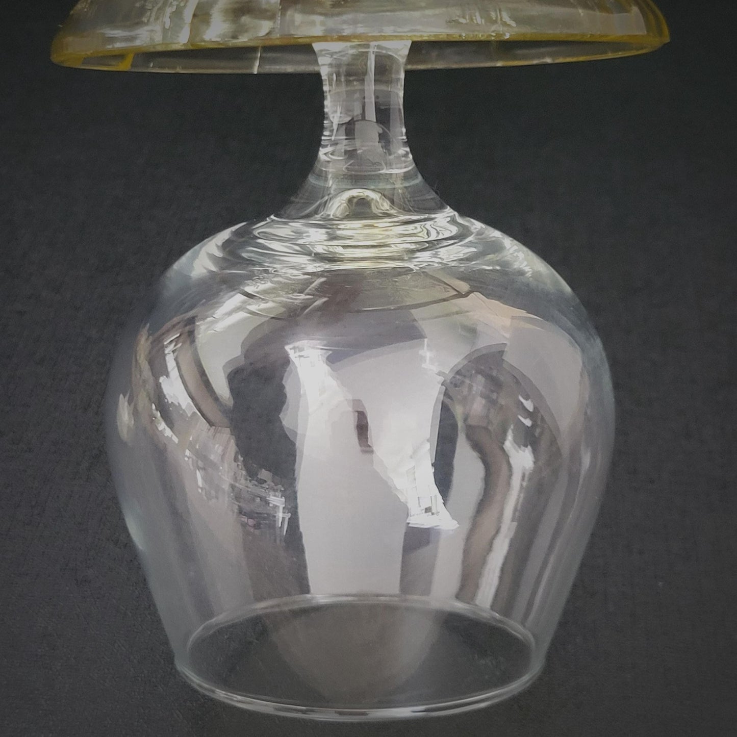 Upcycled Vintage Glassware Fairy Lamp