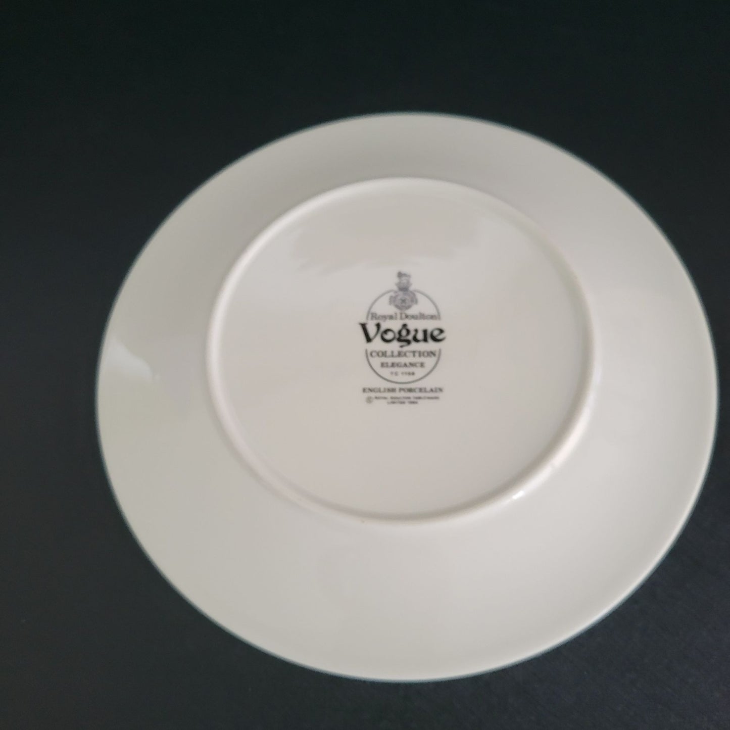 Royal Doulton Elegance Salad Plate, Set of 2, 1980s Vogue Collection