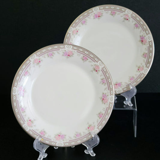 Royal Doulton "Elegance" Bread Plate, Set of 2, Vogue Collection, c.1980s England