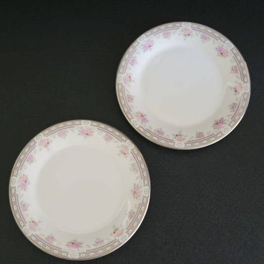 Royal Doulton "Elegance" Bread Plate, Set of 2, Vogue Collection, c.1980s England