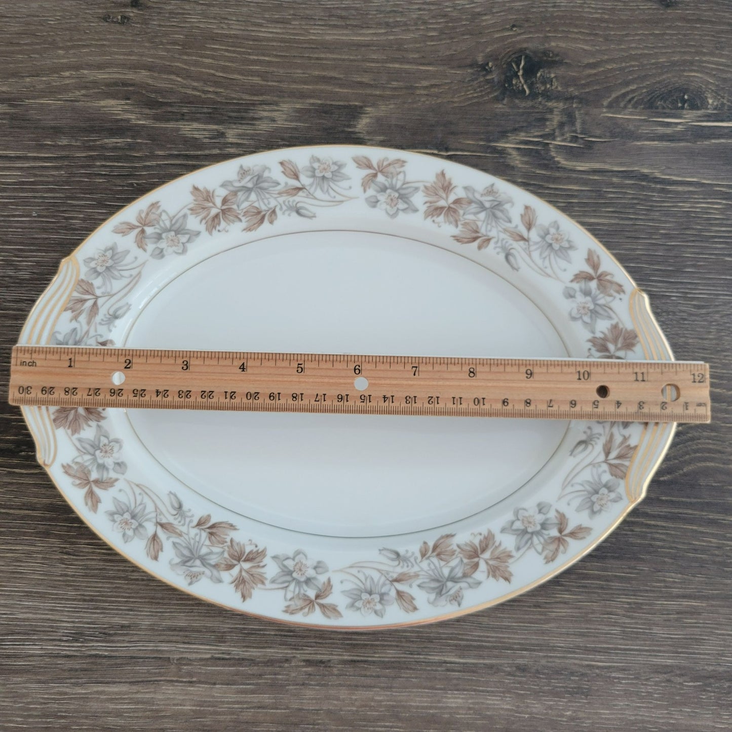 Noritake Allison 11" Oval Serving Platter, c.1950s Japan