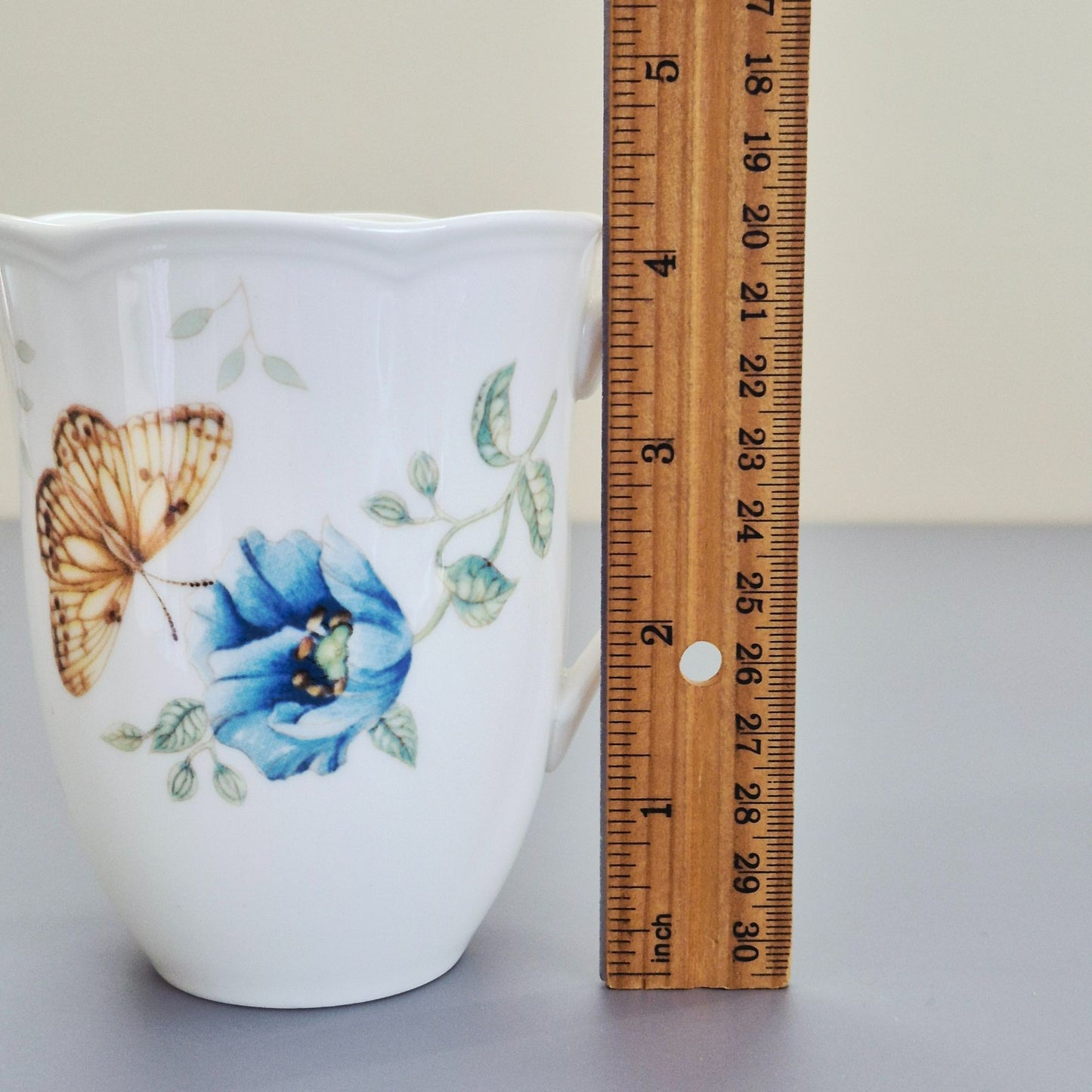 Lenox "Butterfly Meadow" Mug, Set of 3 Mis-Matched Patterns