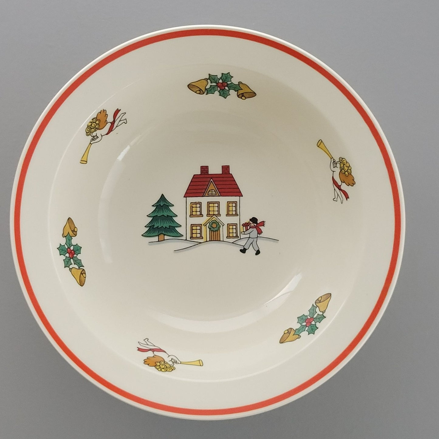 Jamestown The Joy of Christmas Cereal Bowl, Set of 2