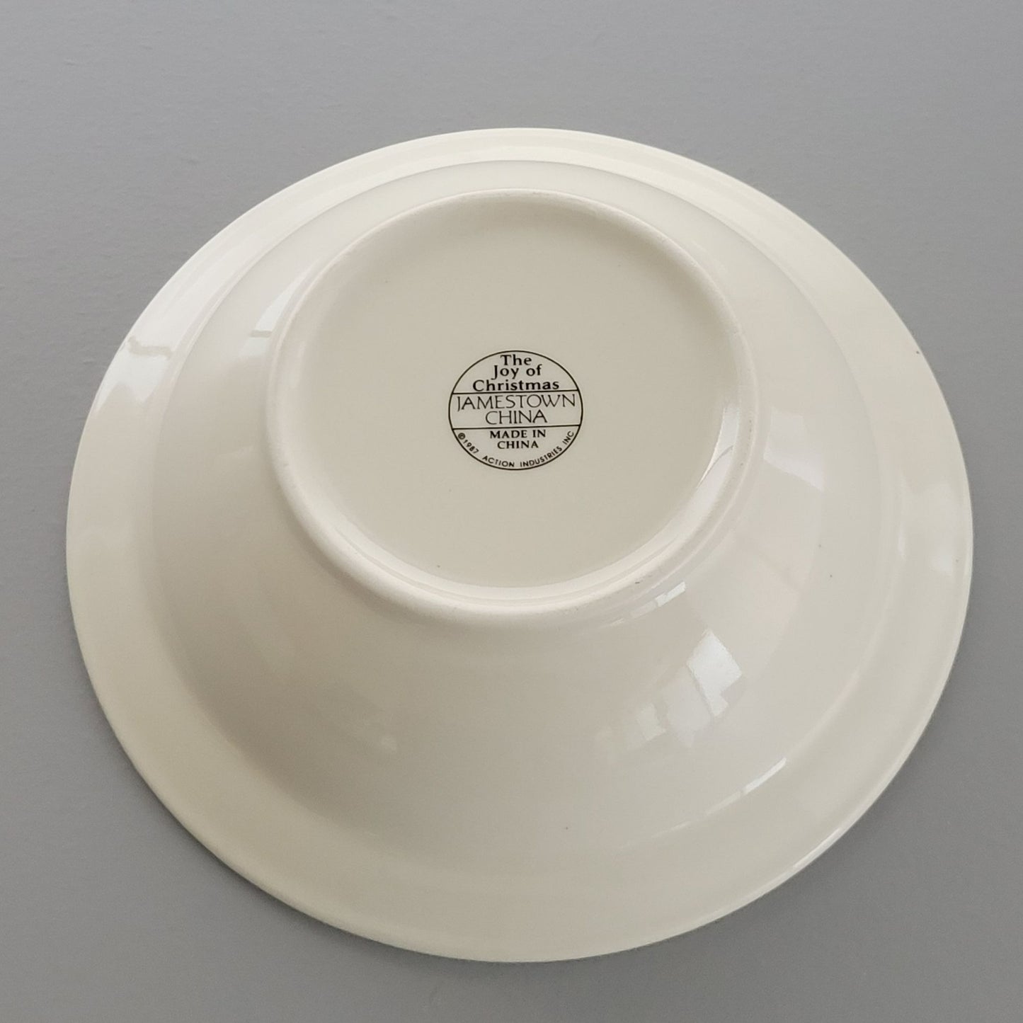 Jamestown The Joy of Christmas Cereal Bowl, Set of 2