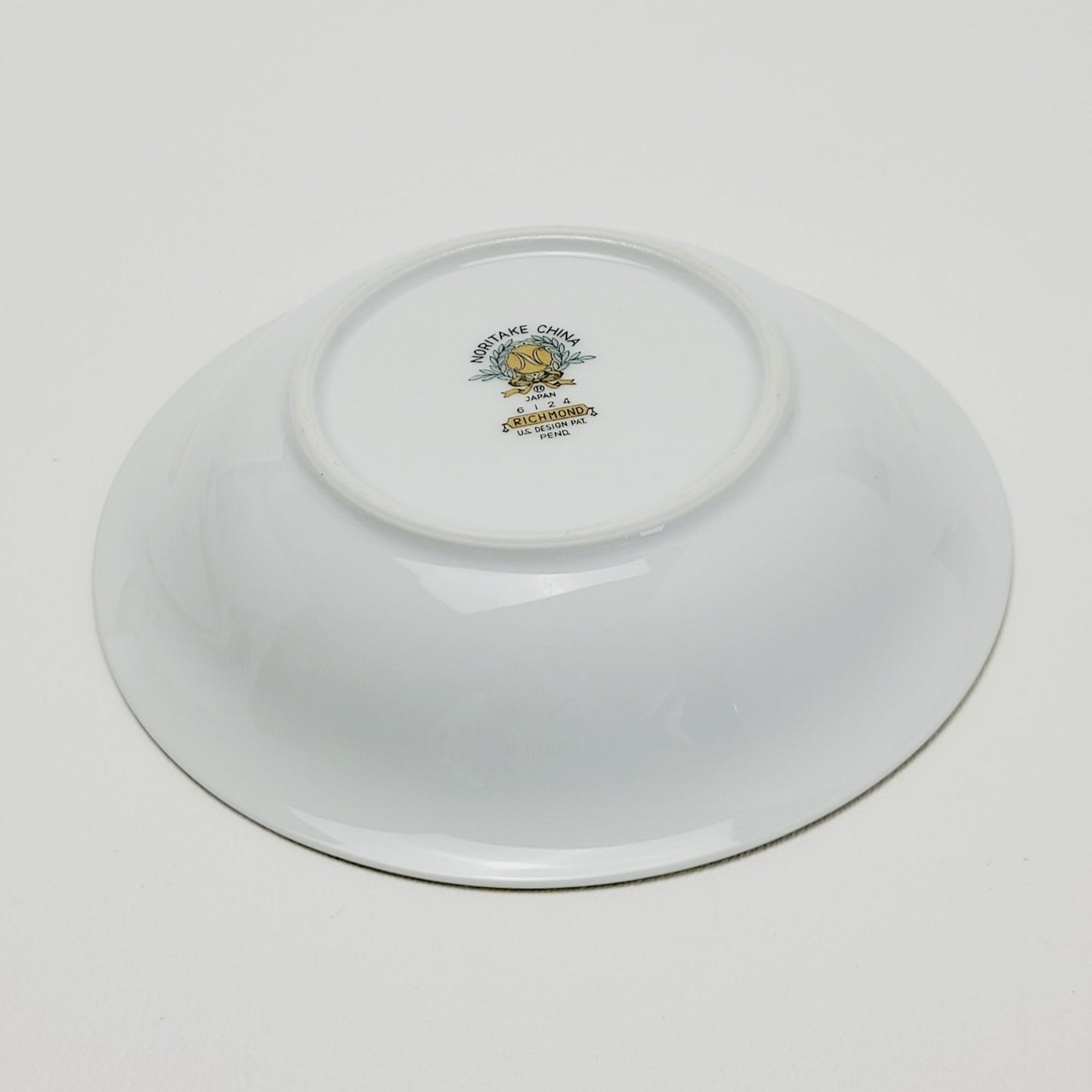 Noritake Richmond Berry Dessert Bowl Set of 2, Gold Etched Trim