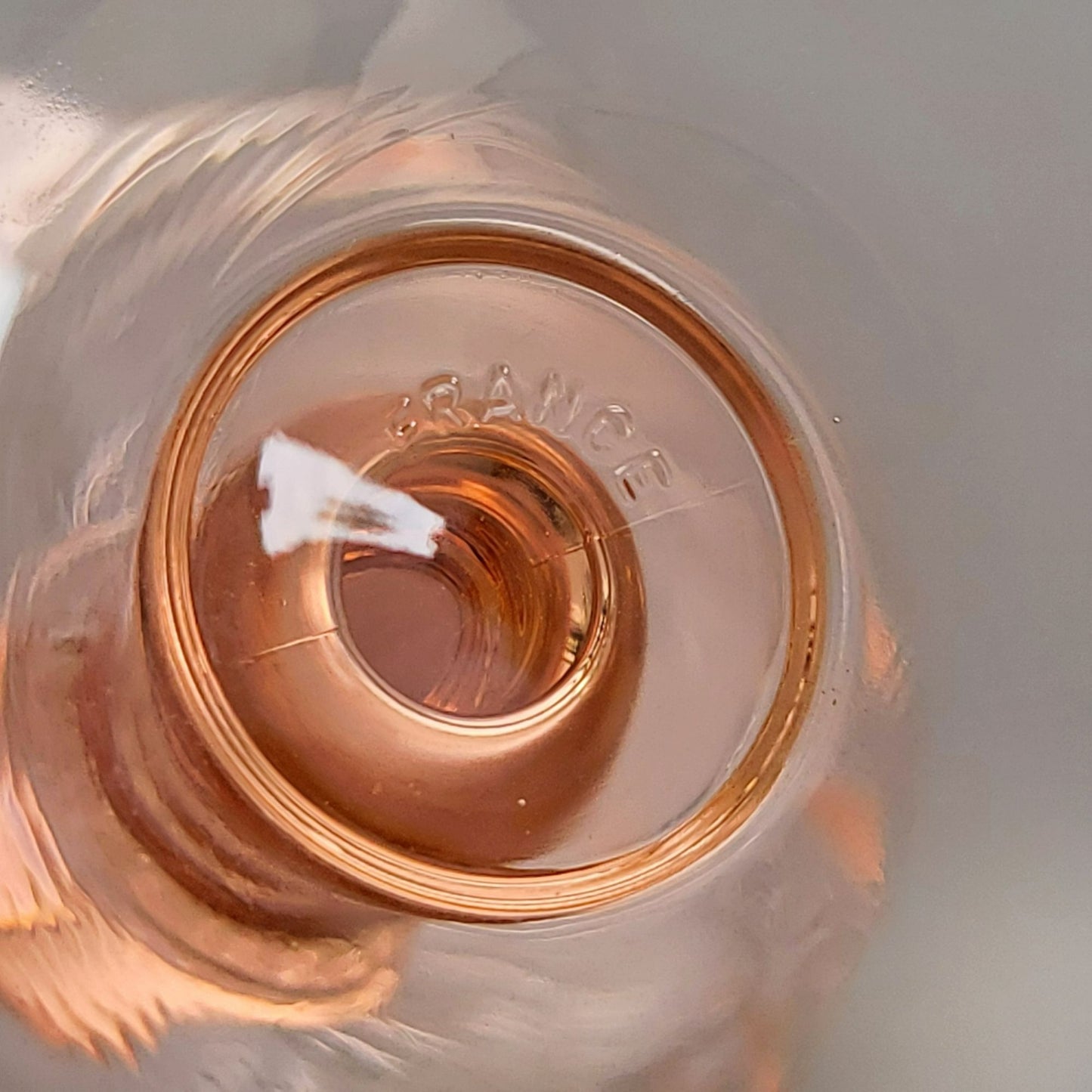 Cristal D'Arques "Rosaline Pink" Champagne Glass, Set of 2, Made in France