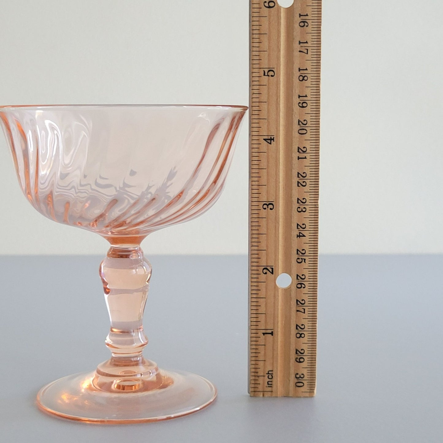 Cristal D'Arques "Rosaline Pink" Champagne Glass, Set of 2, Made in France
