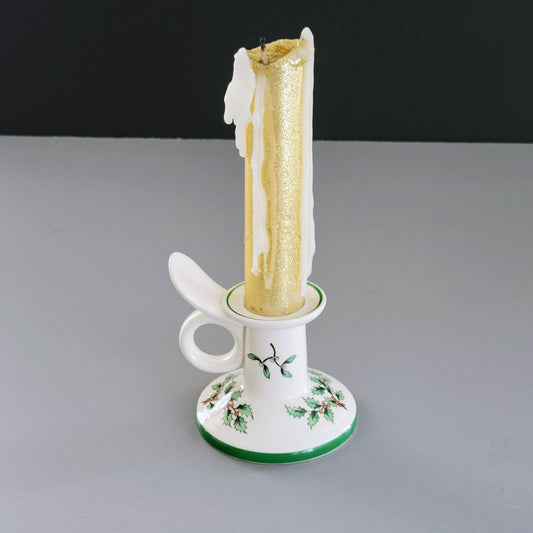 Spode Christmas Tree Candlestick Holder, c.1976-89 England