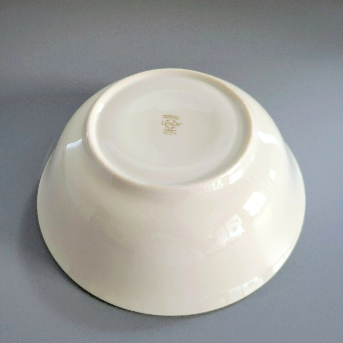 Lenox McKinley Round Serving Bowl, Presidential Collection, USA Made