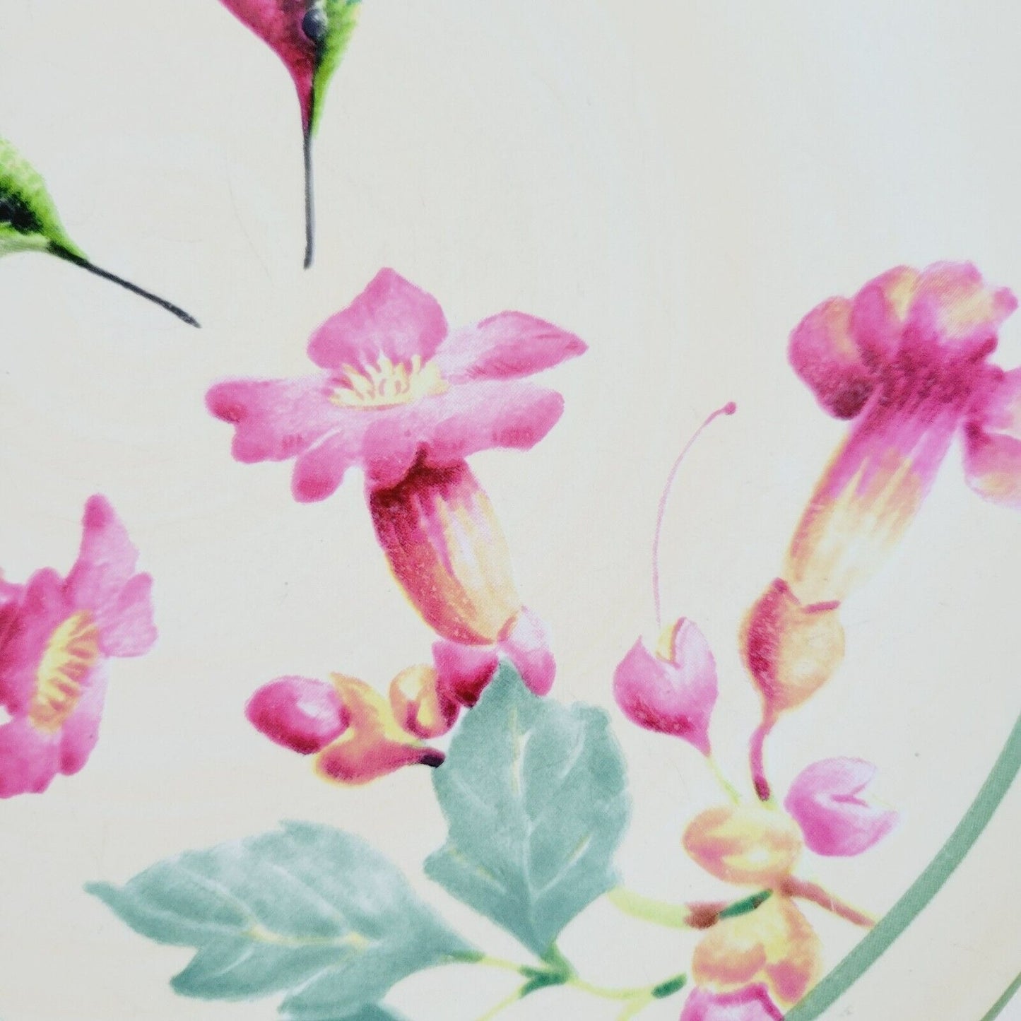 Lenox Summer Greetings Salad Plate Ruby Throated Hummingbird