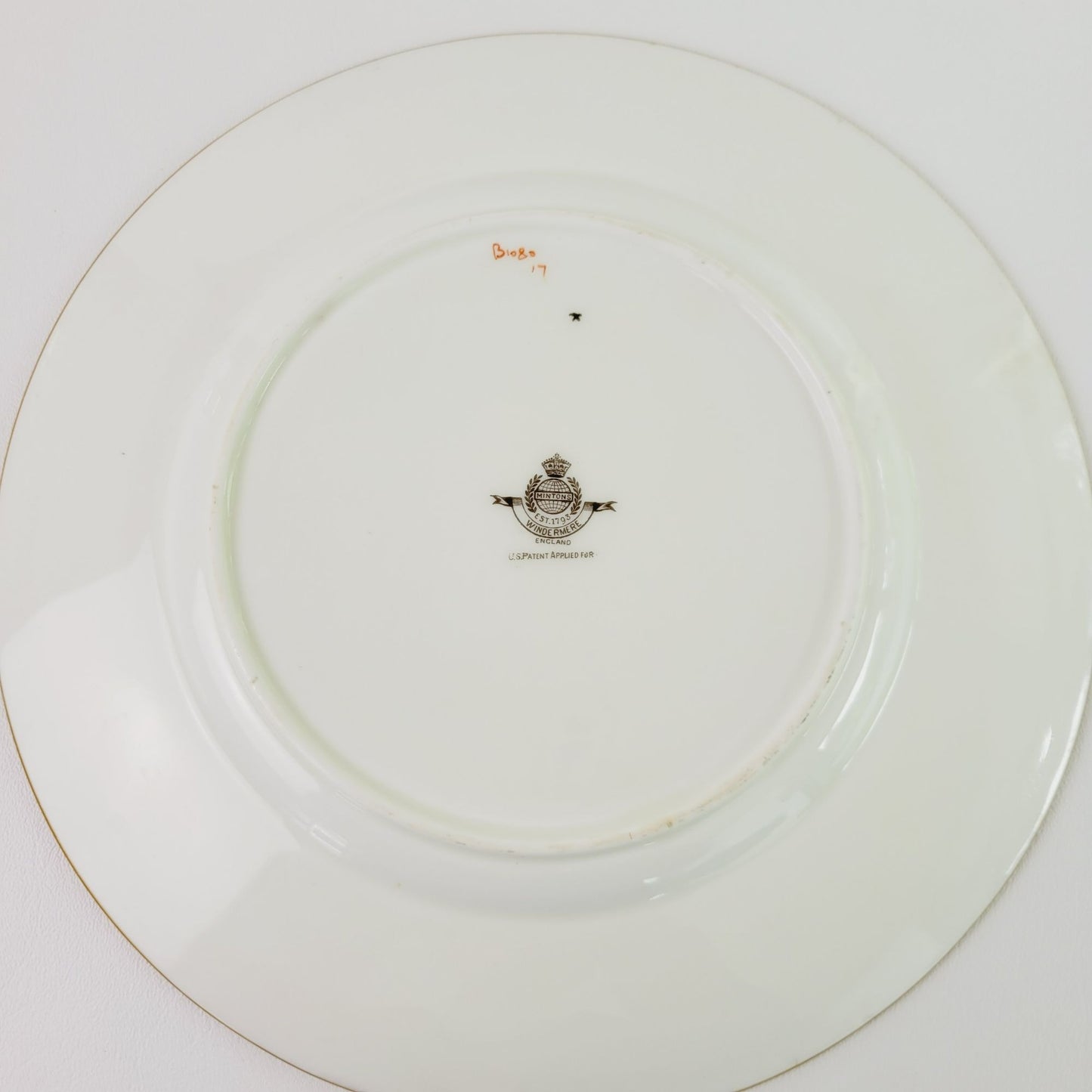 Minton Windermere Dinner Plate, c.1923-64 England