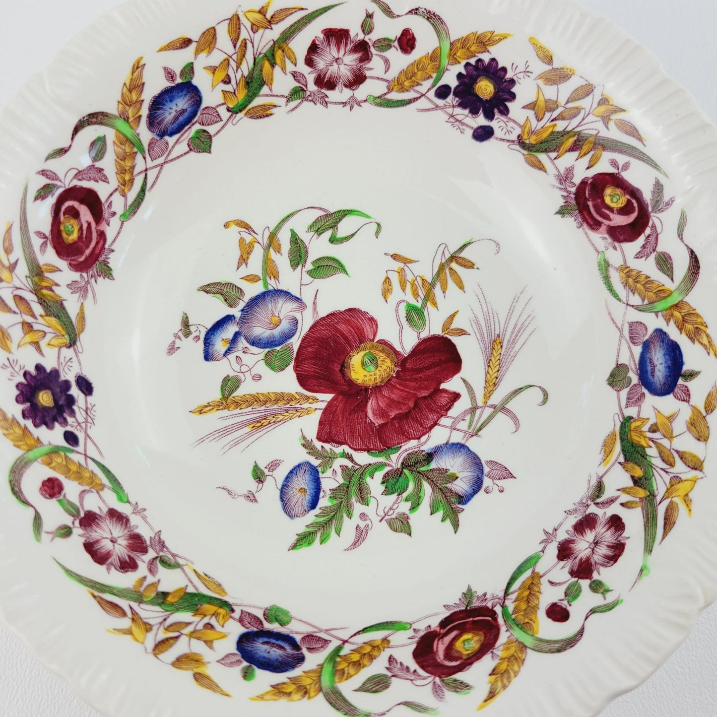 Wedgwood Cornflower Coupe Cereal Bowl, c.1940-64 England