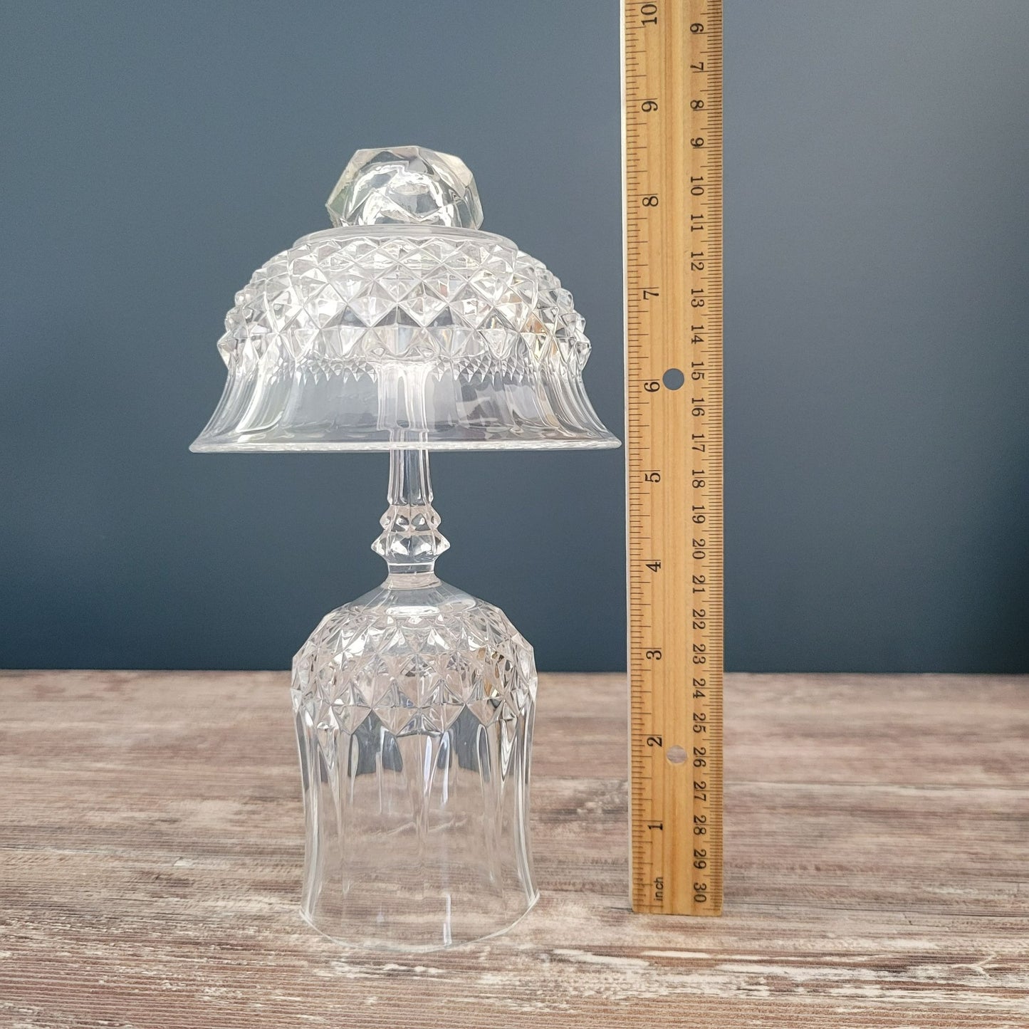 Cozy Bedside Lighting, Handcrafted & Upcycled Glass & Crystal Fairy Lamp