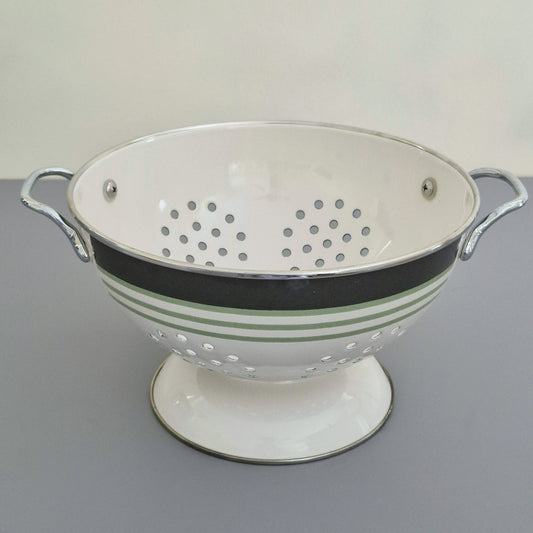 Pfaltzgraff "Sphere" Enamel Colander, c.2001-07