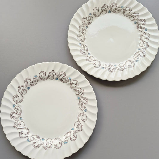 Johnson Brothers "Encore" Dinner Plate Set of 2, c.1963-73 England
