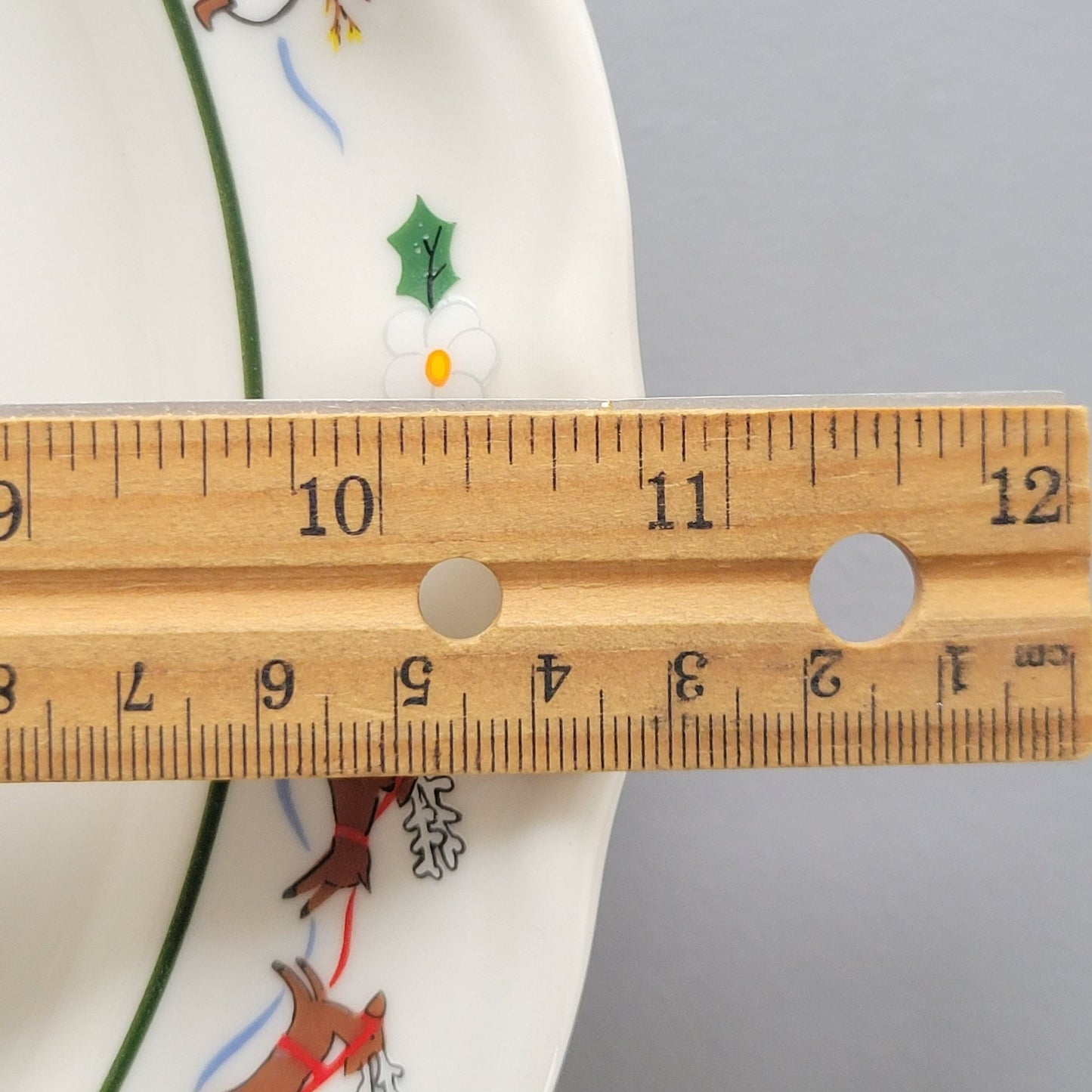 Pfaltzgraff Snow Village Dinner Plate, Set of 2, c.1990s
