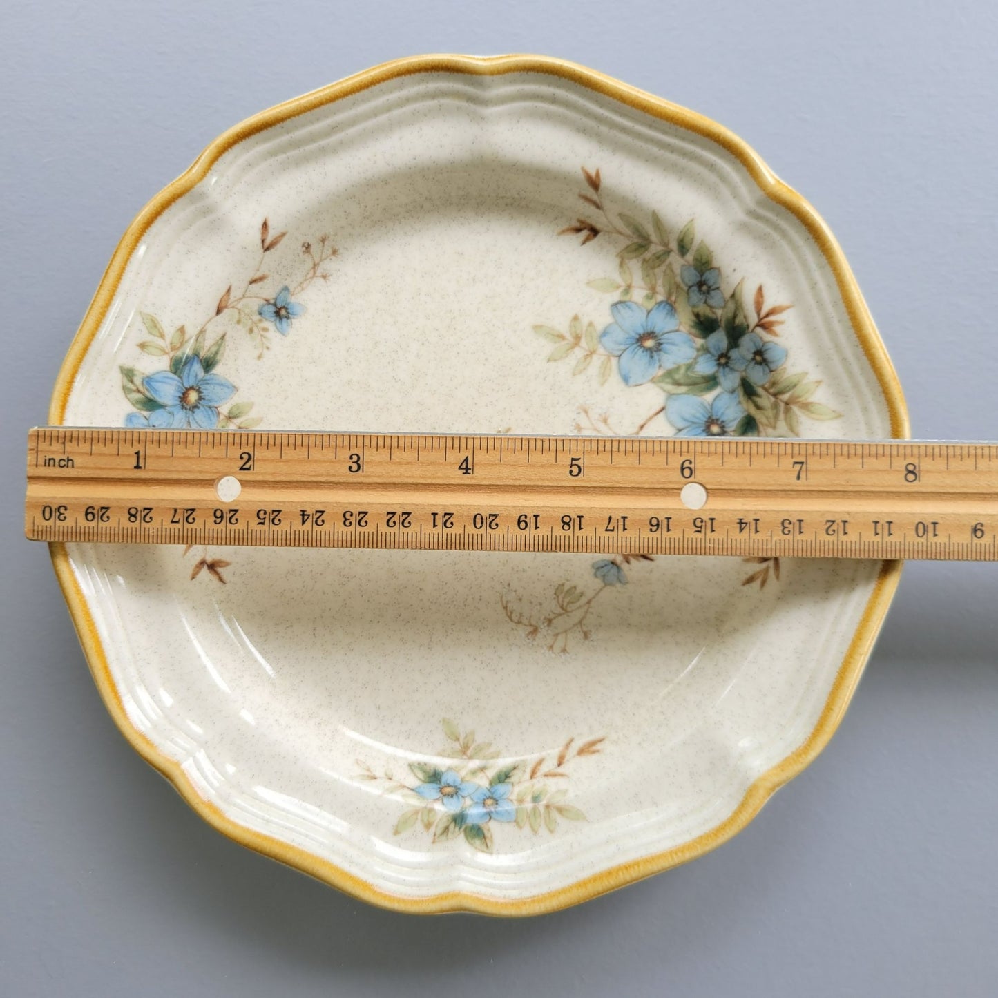 Mikasa Day Dreams Salad Plate, Set of 2, Garden Club Collection