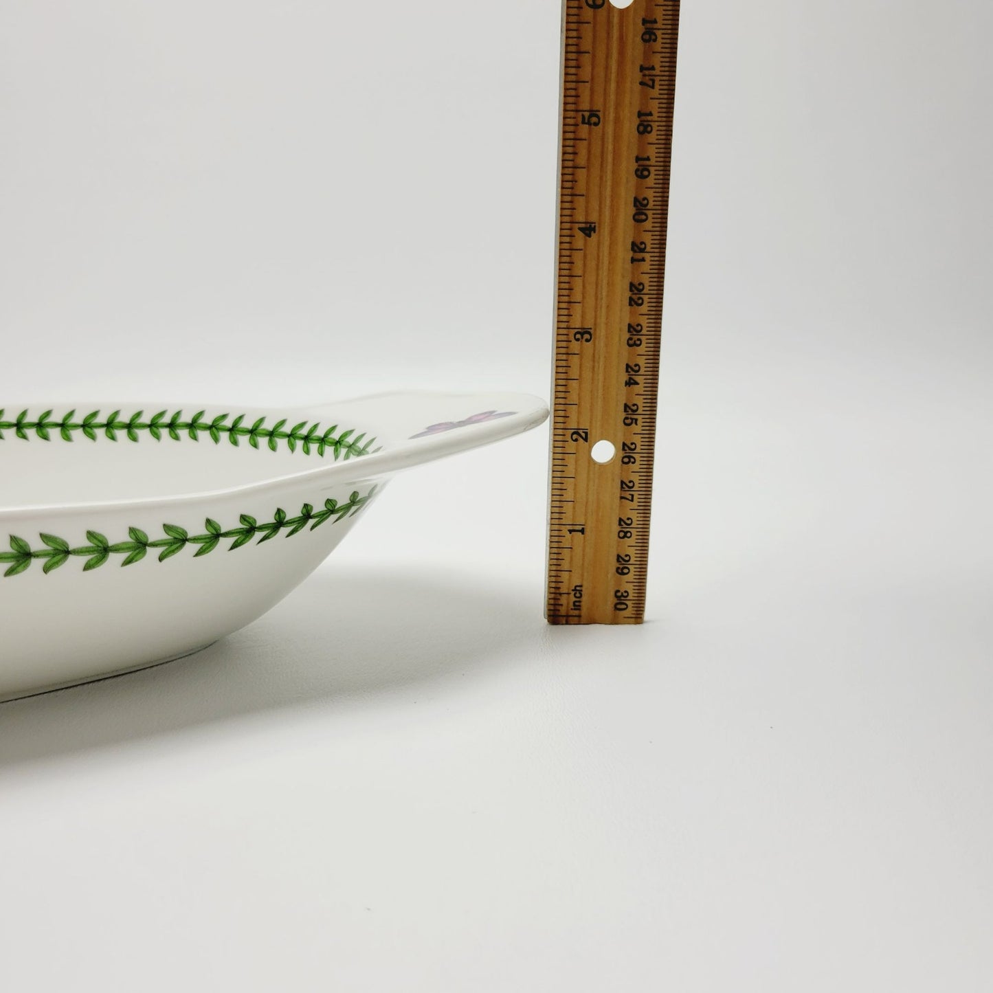 Portmeirion Botanic Garden Sweet Pea Handled Oval Baker 15"