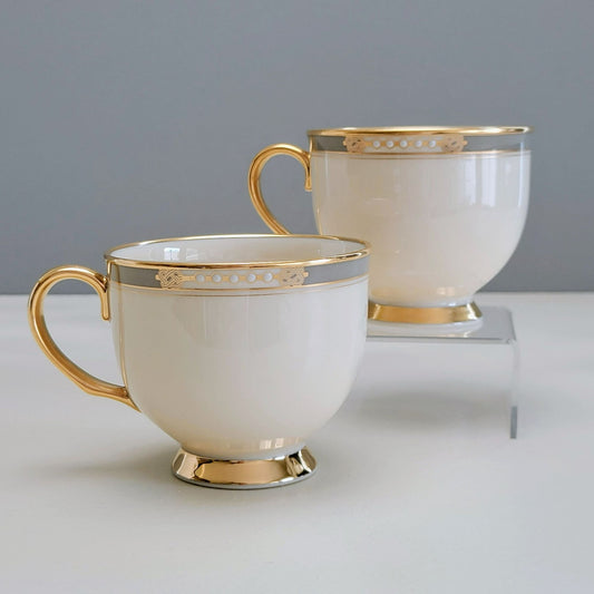 Lenox McKinley Teacup Set of 2, Presidential Collection, USA Made