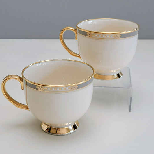 Lenox McKinley Teacup Set of 2, Presidential Collection, USA Made