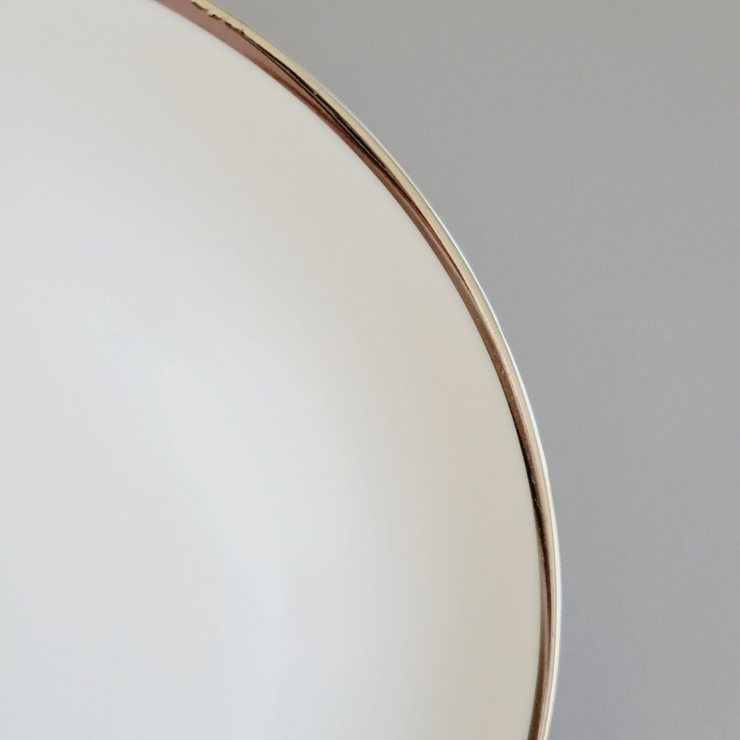 Johann Haviland Wedding Ring Salad Plate, Set of 2, Platinum Trim