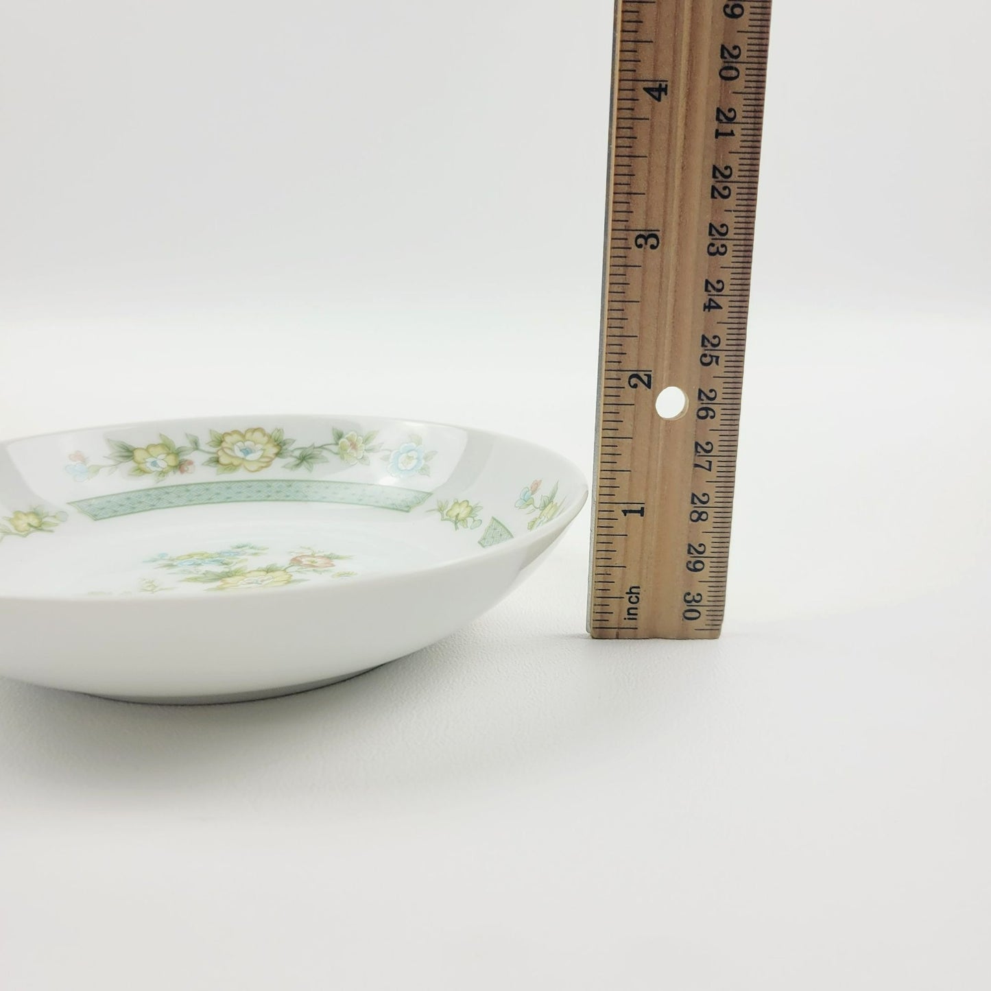 Fashion Royale Ashley Dessert Bowl Set of 2, Shabby Chic Floral, Japan Made