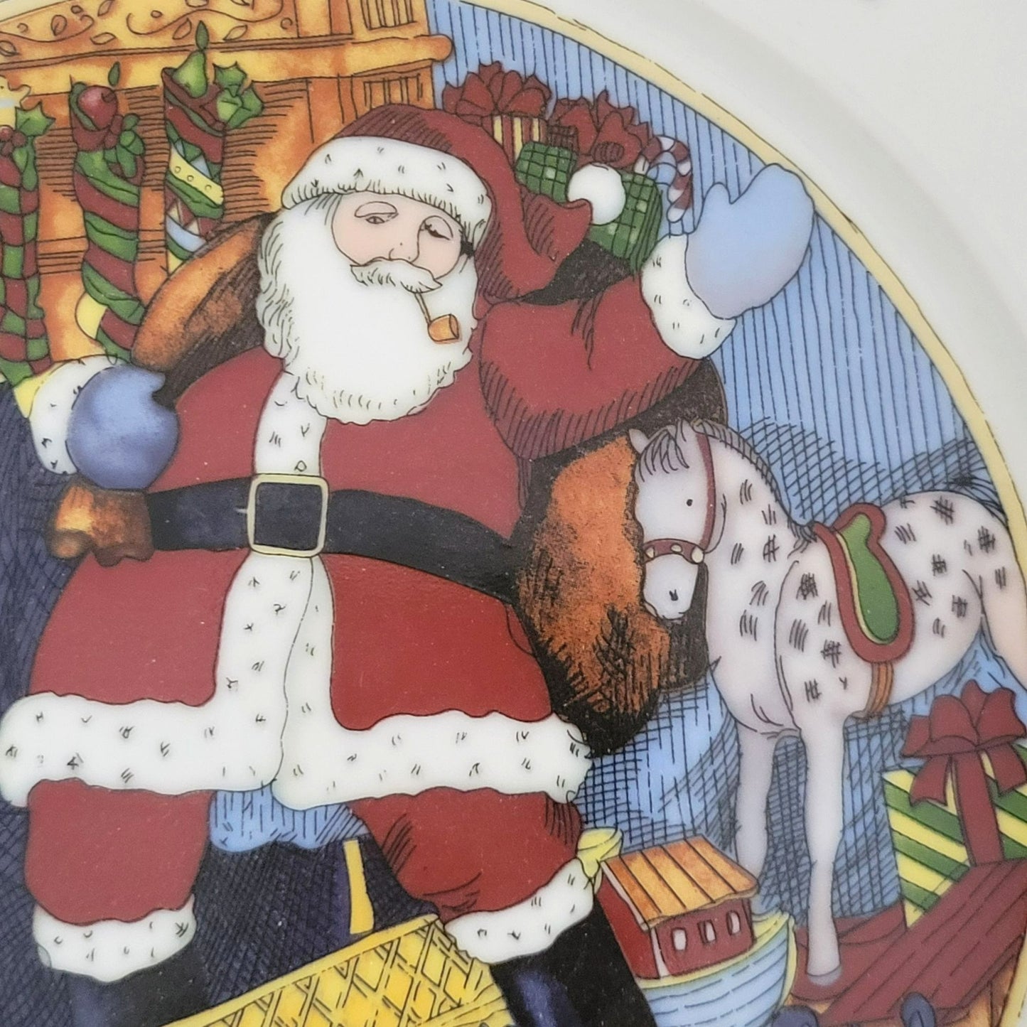 Portmeirion Christmas Story Dinner Plate, The Night Before Christmas