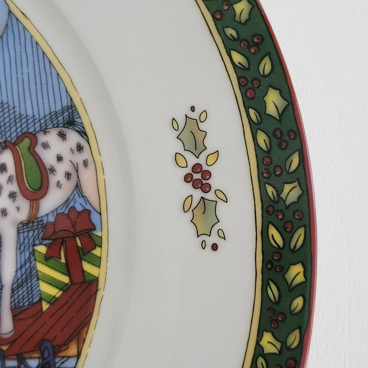Portmeirion Christmas Story Dinner Plate, The Night Before Christmas