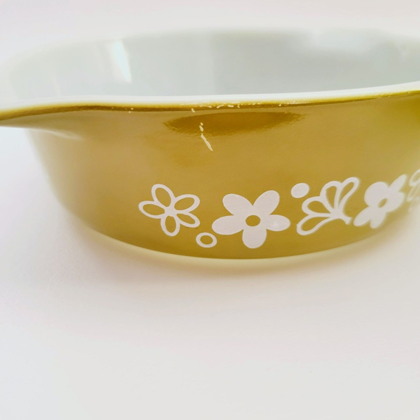 Pyrex 1pt Casserole Dish Set of 2, Homestead & Spring Blossom, USA Made