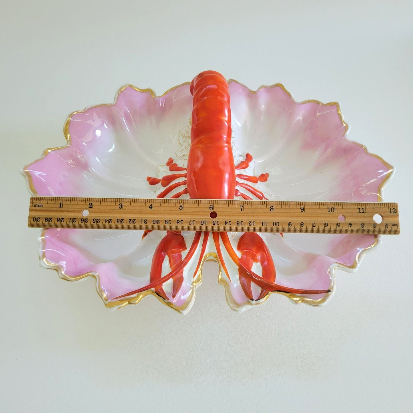 Vintage Victorian Lobster Serving Dish