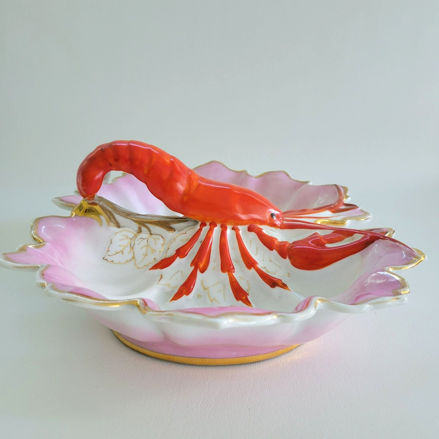 Vintage Victorian Lobster Serving Dish