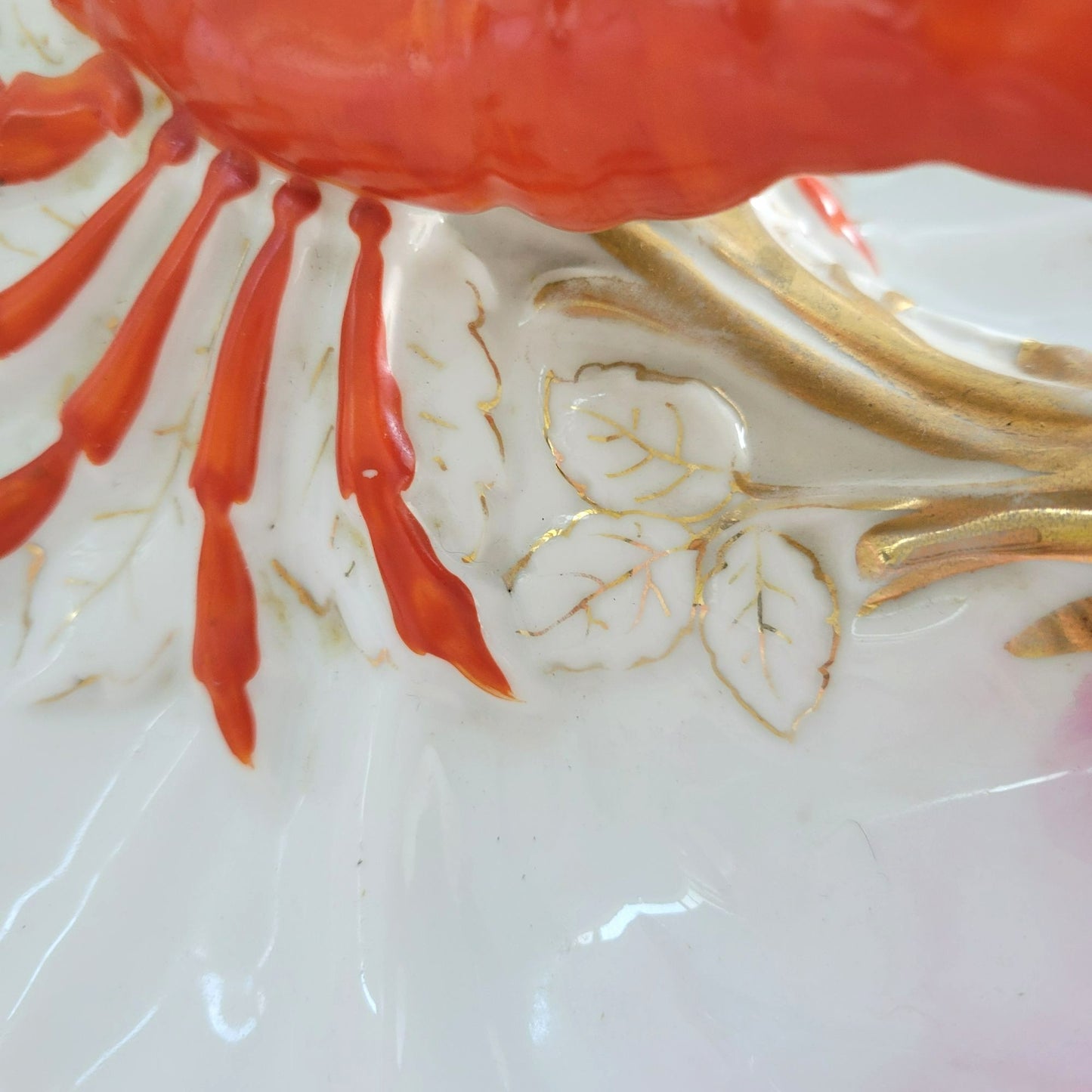 Vintage Victorian Lobster Serving Dish